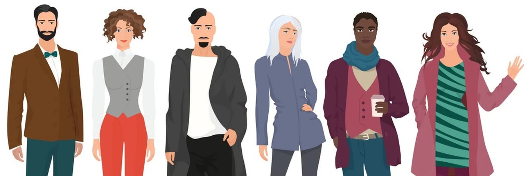Clothes people are wearing