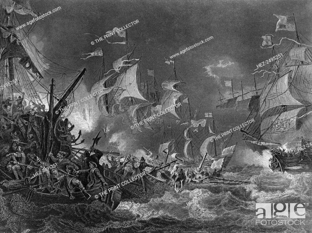 Картина непобедимая Армада 1590. The defeat of the Spanish Armada 1588. Гибель непобедимой Армады 1588 г. Defeat of Spanish Armada. Разгром англией непобедимой армады участники