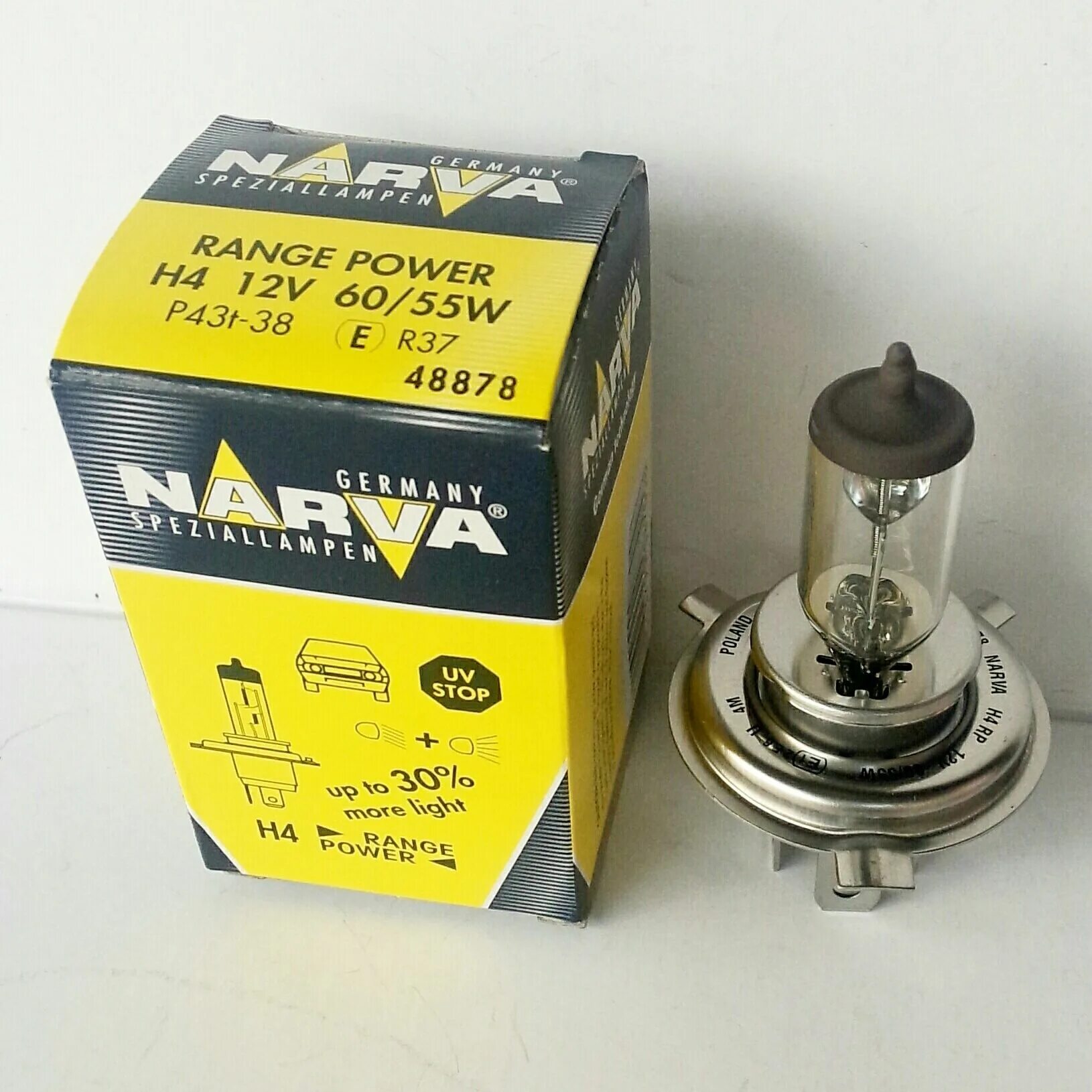 Narva 12v 55w. Лампа narva h4 12 60/55w p43t rp +150% (2шт.). лампа н4 12v 60/55w галоген.range power +50% narva 48878. narva лампа галогеновая standard h4 / 12v / 60/55w. автолампа галогеновая н4 24v-75/70 narva p43 48892.