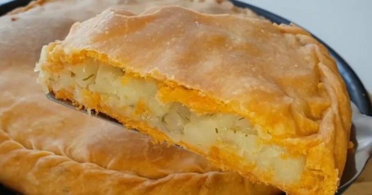 Пироги с картошкой пресное тесто