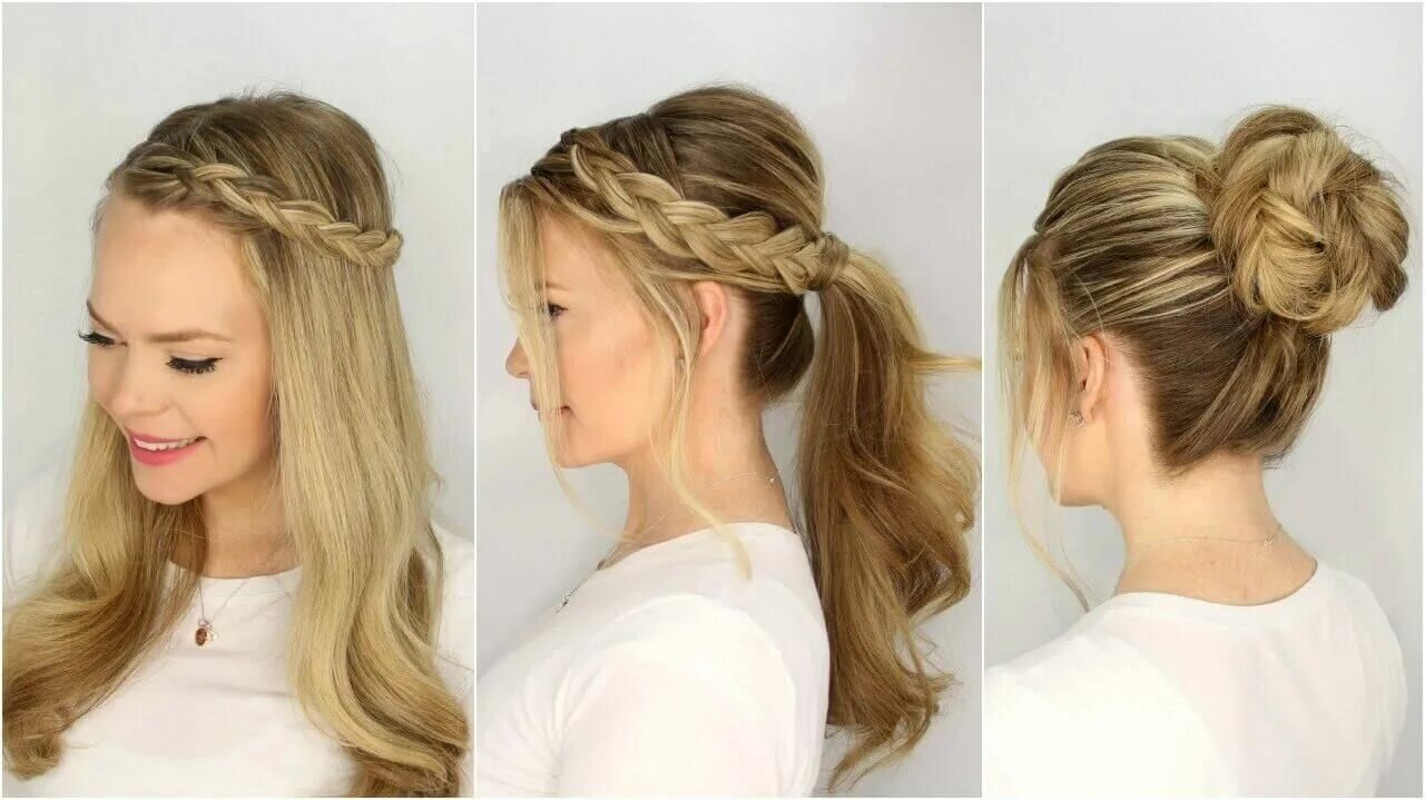 Redirecting Braids for short hair, Braided hairstyles easy, Easy braids