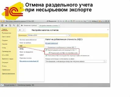 Правило раздельного учета ндс
