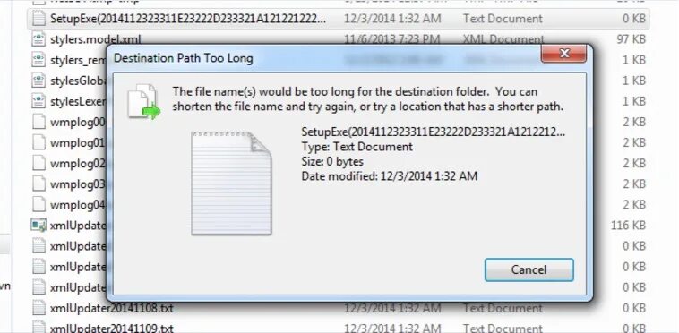 Word too long. Path file. Программа una. File Path Lost. Destination folder.