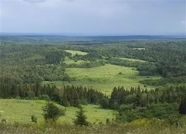 Рельеф пермского края