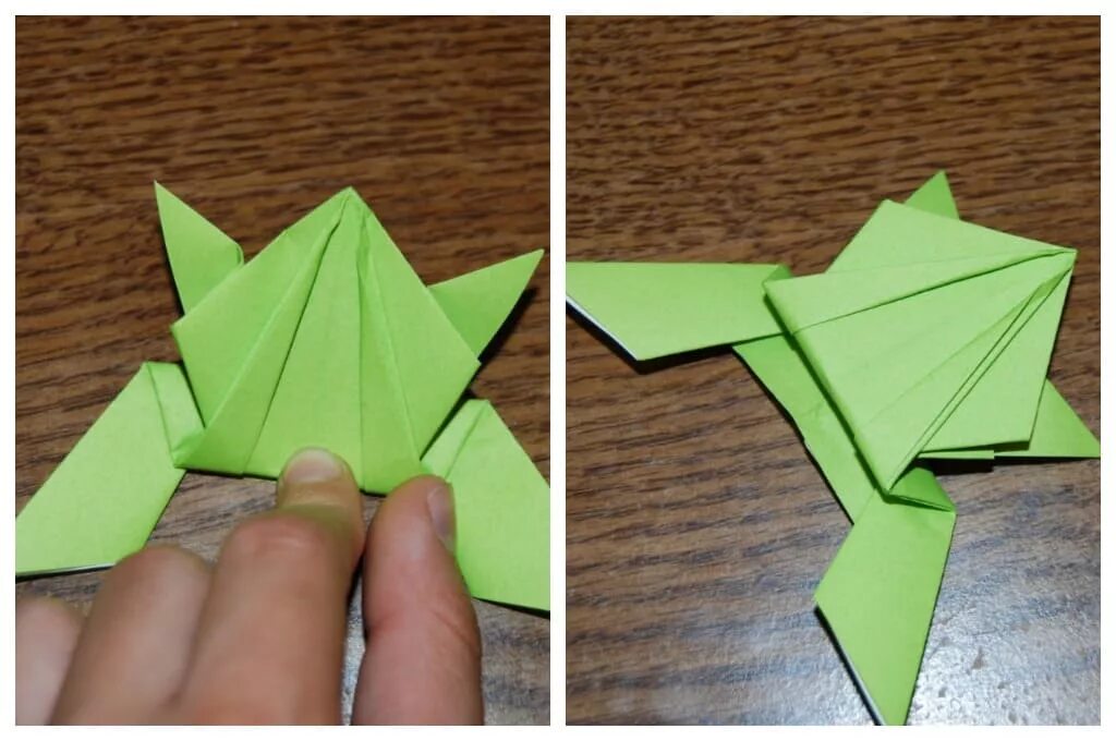 Оригами лягушка из бумаги 2 класс математика. Лягушка из бумаги. Бумажная лягушка прыгающая. Жаба оригами из бумаги. Оригами лягушка из бумаги.