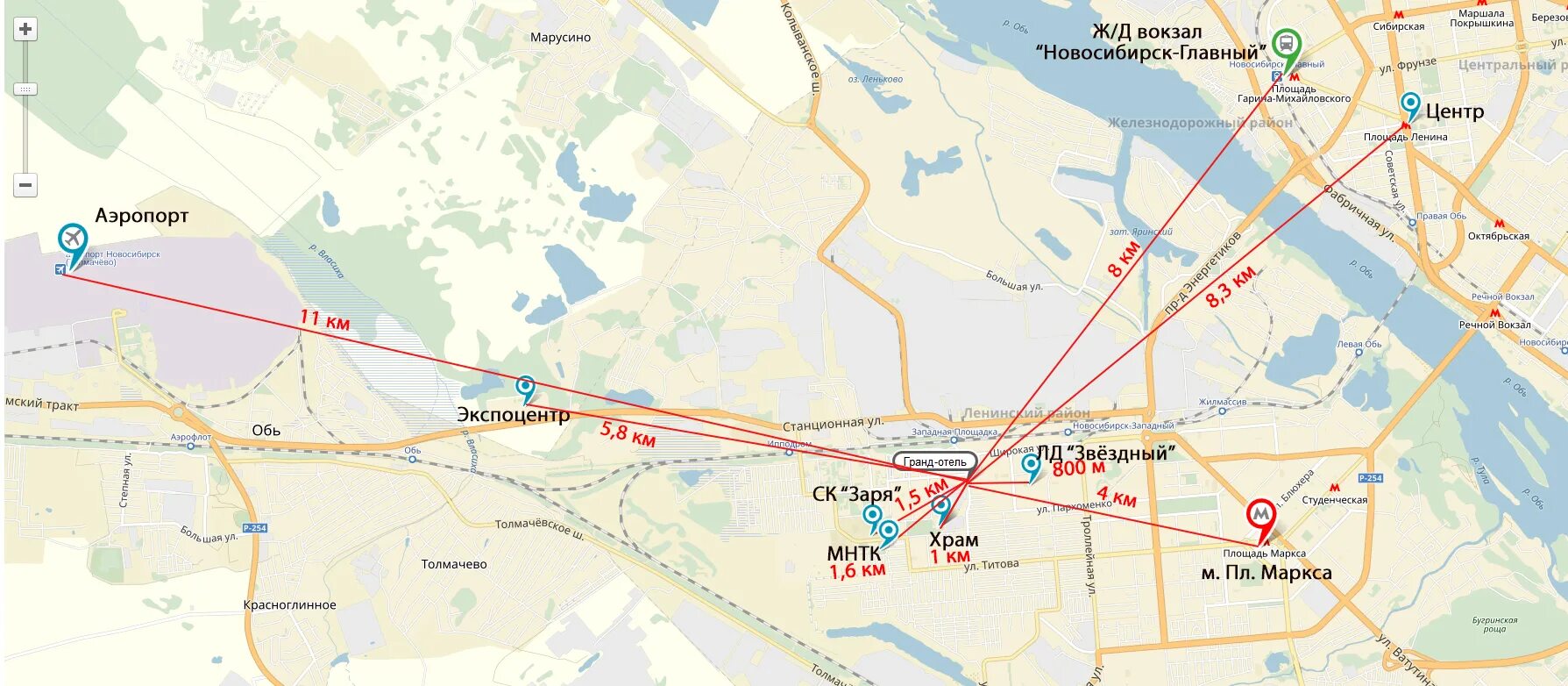 Новосибирск вокзал аэропорт расстояние. Толмачево на карте Новосибирска. Новосибирск Гран отель. Аэропорт Новосибирск карта. Карта аэропорта Толмачево Новосибирск.