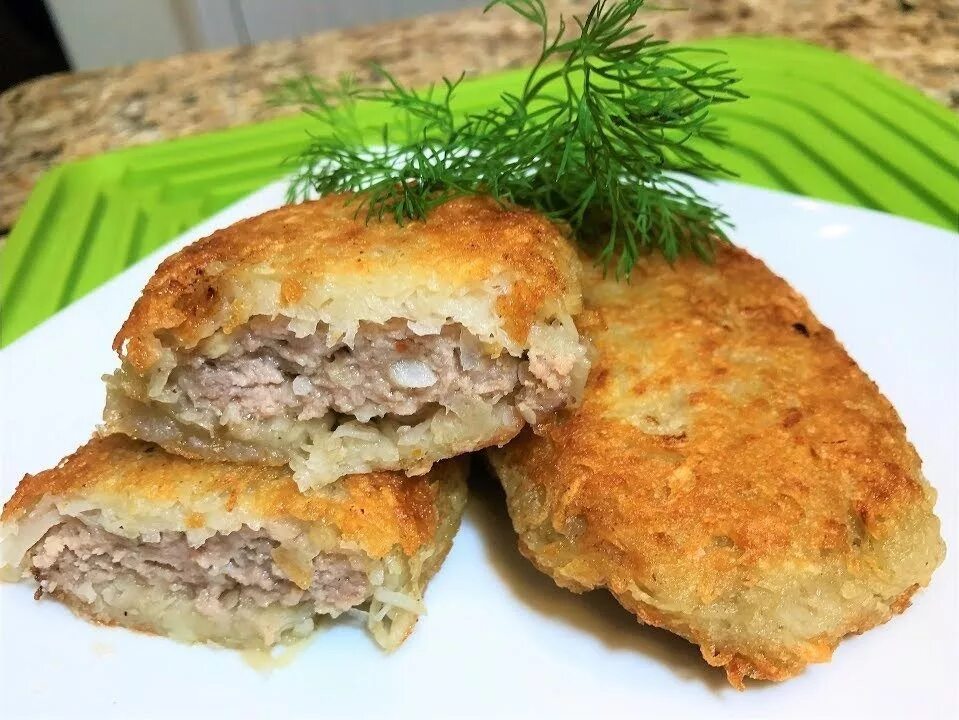 Драники с мясом пошаговый рецепт