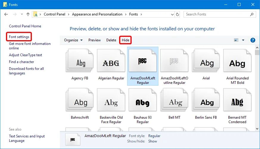 Control шрифт. Как поставить шрифт на Windows 10. Как установить шрифт в Windows 10. Где находятся шрифты. Установить шрифты на windows 10