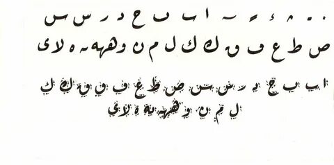 يرسم حرف الياء في خط الرقعة بنقط منفصلة.العبارة السابقة.