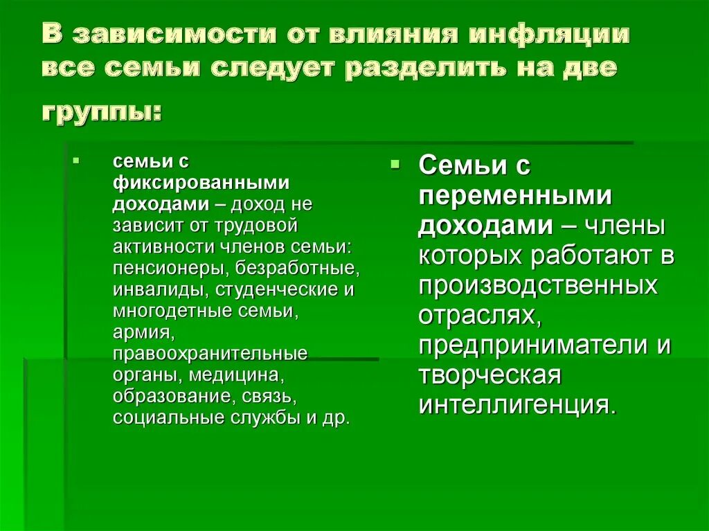 Влияние инфляции на общество. Последствия инфляции для семьи. Влияние инфляции на доходы семьи. Последствия инфляции для семейного бюджета. Влияние инфляции на семейный бюджет.