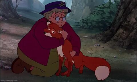 The fox and 2 babies
