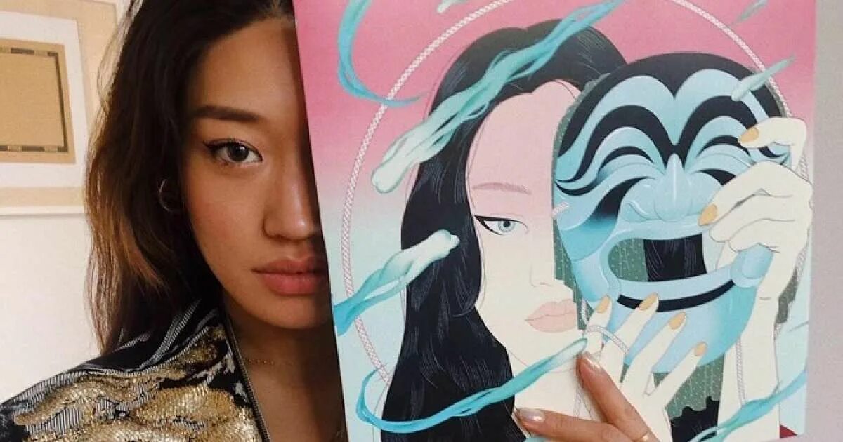 Peggy it goes like. Коллаж Peggy Gou. Starry Night - Peggy Gou на барабанах. Peggy Gou with boyfriend.