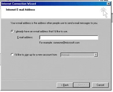 Email address format