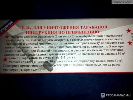 Заговор от тараканов в доме
