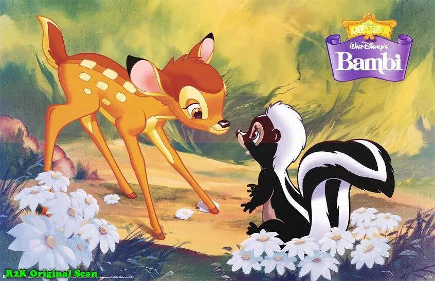 бэмби скунс цветочек. нарисованные картинки в стиле диснея. какой скунс дружит с бэмби 8. скунс цветочек из бэмби. какой скунс дружит с бэмби 8.