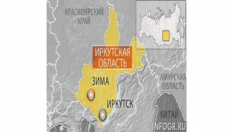 Город зима на карте