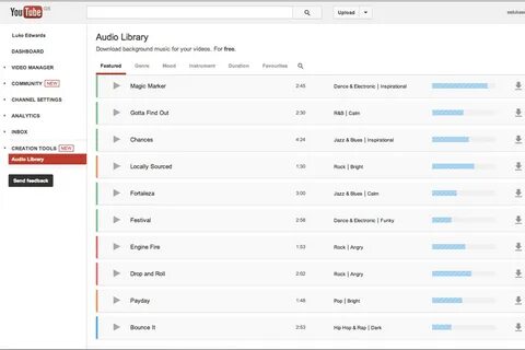 Audio library