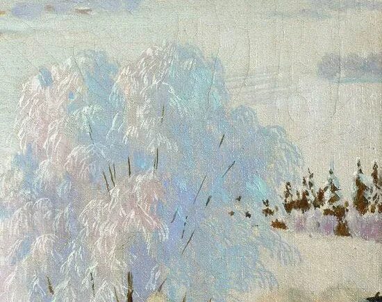 Картина иней жуковский сочинение 5 класс. Кустодиев иней. кустодиев иней картина.