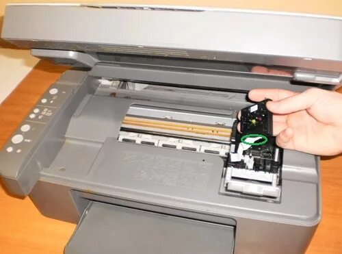 Как снять печатающую головку epson cx3900