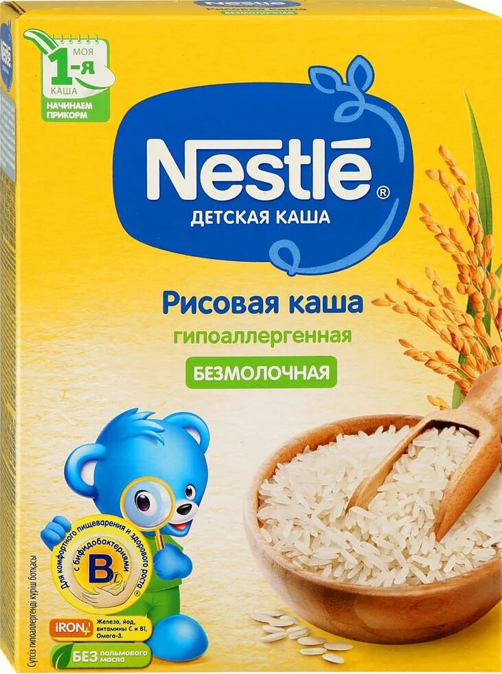 Рис ребенку с какого возраста