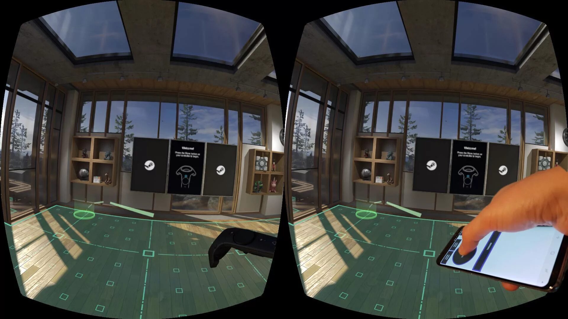Trinus VR контроллер. Тринус ВР для андроид. Steam VR большая комната Trinus VR. Trinus VR 2.0.0. Trinus vr на андроид