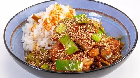 How To Make Gochujang Skillet Chicken & Korean Rice By Rachael - YouTube