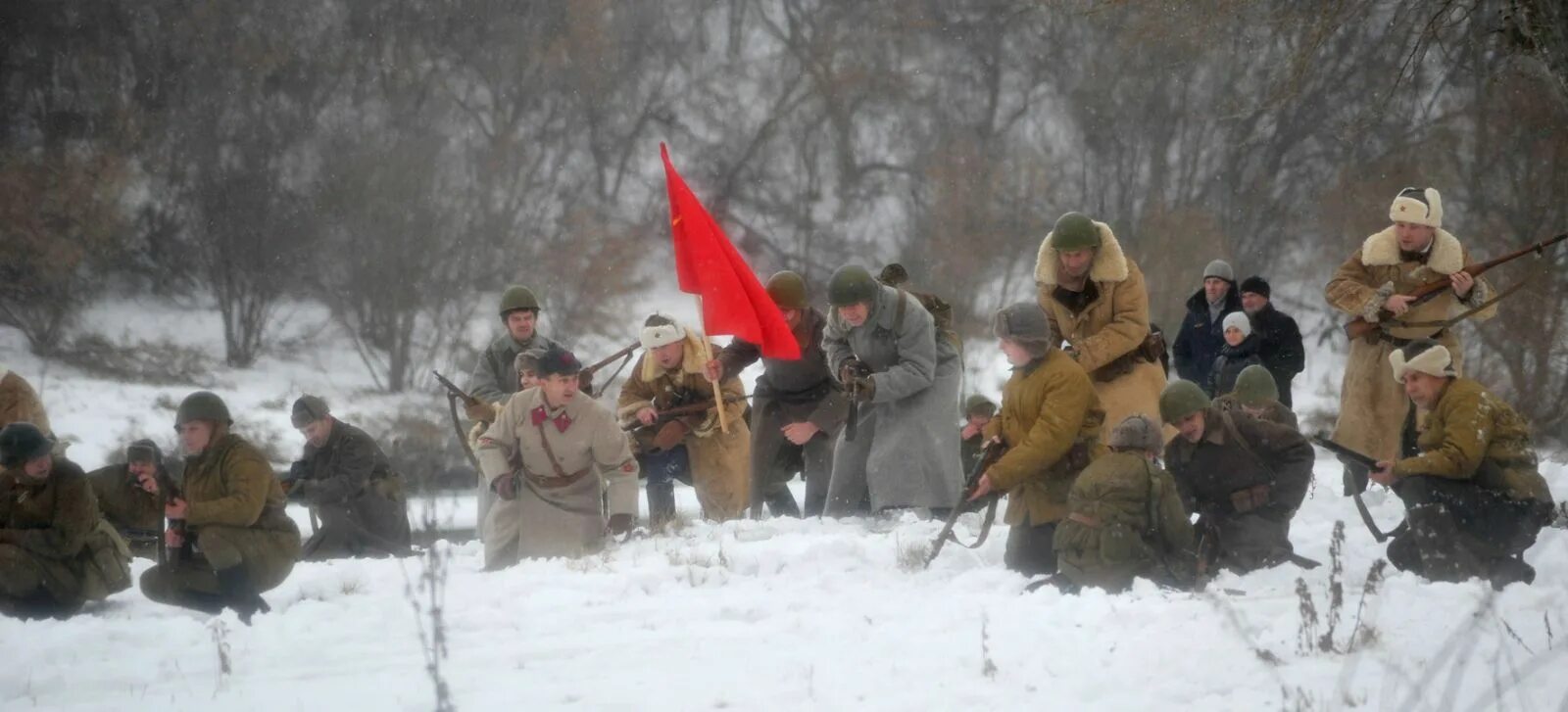 Реконструкторы в Ельце. Битва за Елец. Красная армия в Ельце. Елец и ельчане в первой мировой войне. Единомышленники запевала офицерский