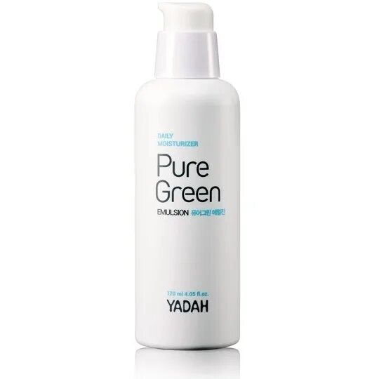 Мл эмульсии для лица. Pure Green Emulsion. Yadah тонер Pure Green, 120 мл. Yadah эмульсия. Pure Green эмульсия.