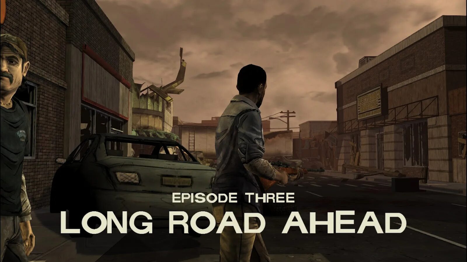 Walking dead эпизод 3. The long Road игра.
