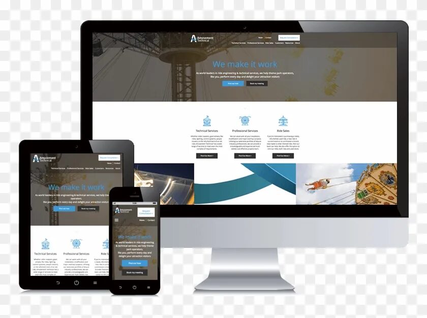 B website