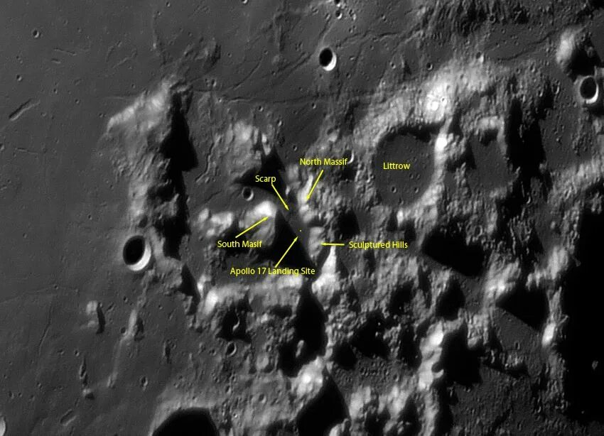 Место высадки Аполлон 17. Место посадки Аполлон 17 на Луне. Аполлон 17 снимки Луны. Карта высадки Аполлонов на луну.