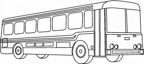 Раскраски для детей 3 года автобус