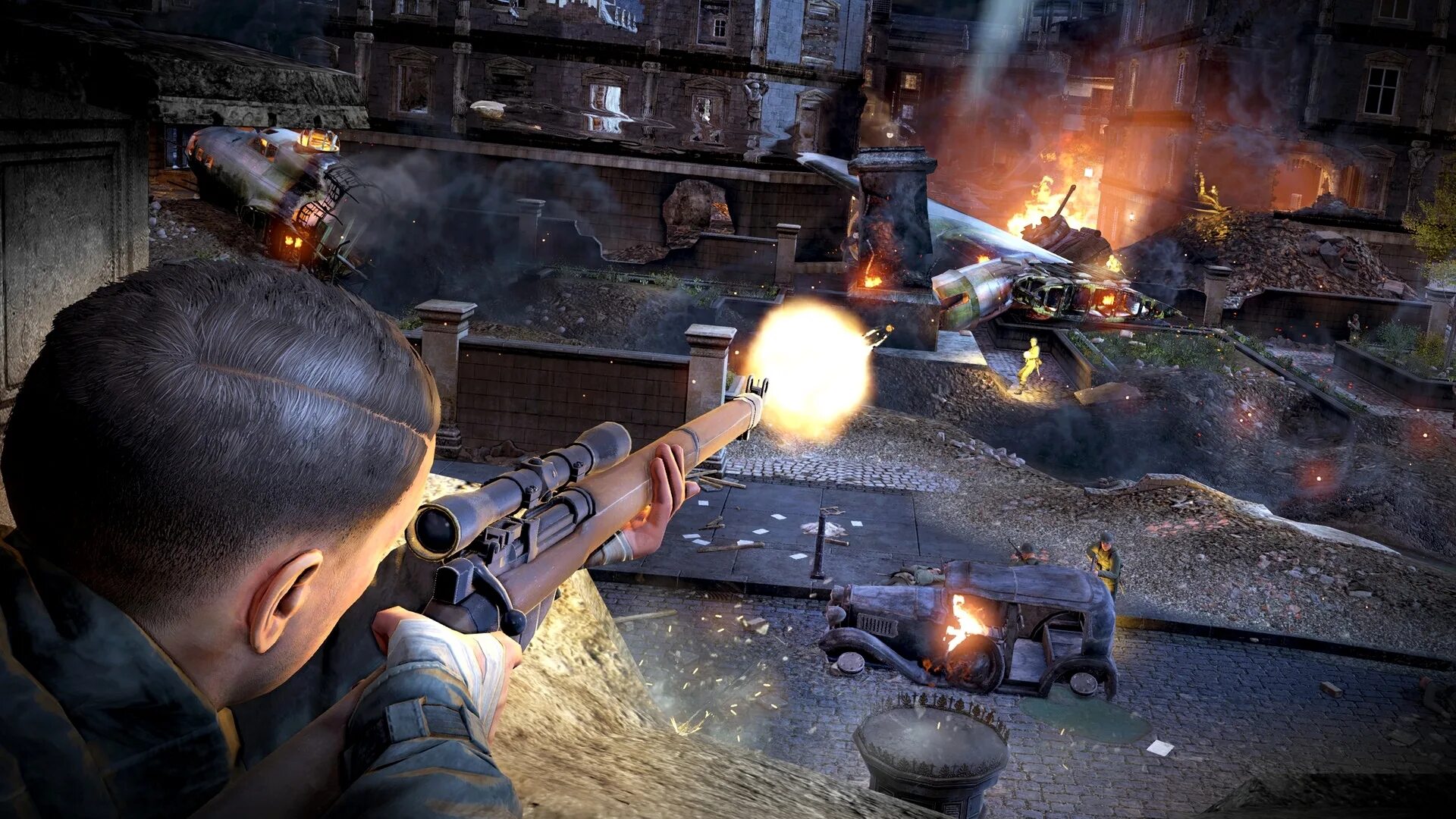 2 популярная игра. Sniper Elite v2. Игра Sniper Elite v2 Remastered. Sniper Elite v2/v2 Remastered. Снайпер Элит 2 ремастер.