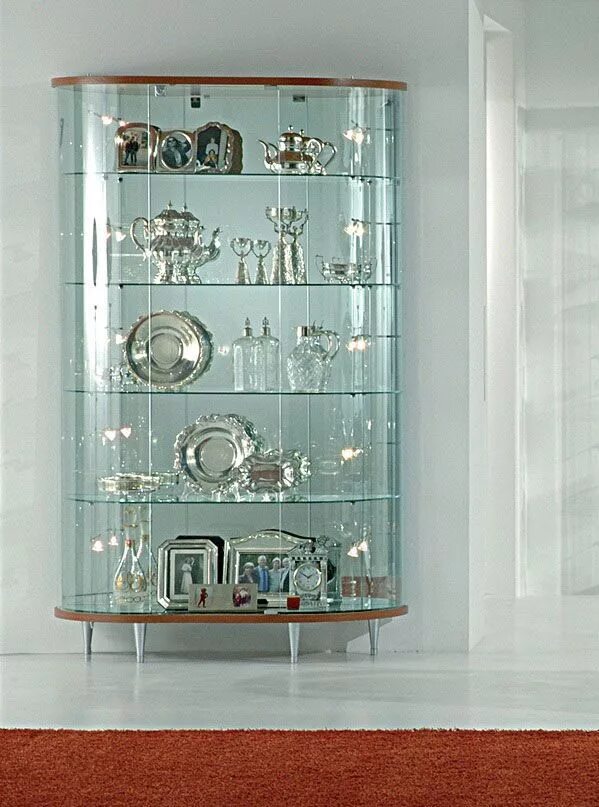 Витрина Glass Showcase. Шкаф для посуды / витрина Taylor. Cabinet / Showcase by Metner. Стеклянные полки. Стеклянные полки на кухне. Витрина стеклянный полка