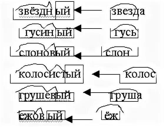 Подбери подходящее по смыслу имя прилагательное к слову Колос. Схема слова Колос.