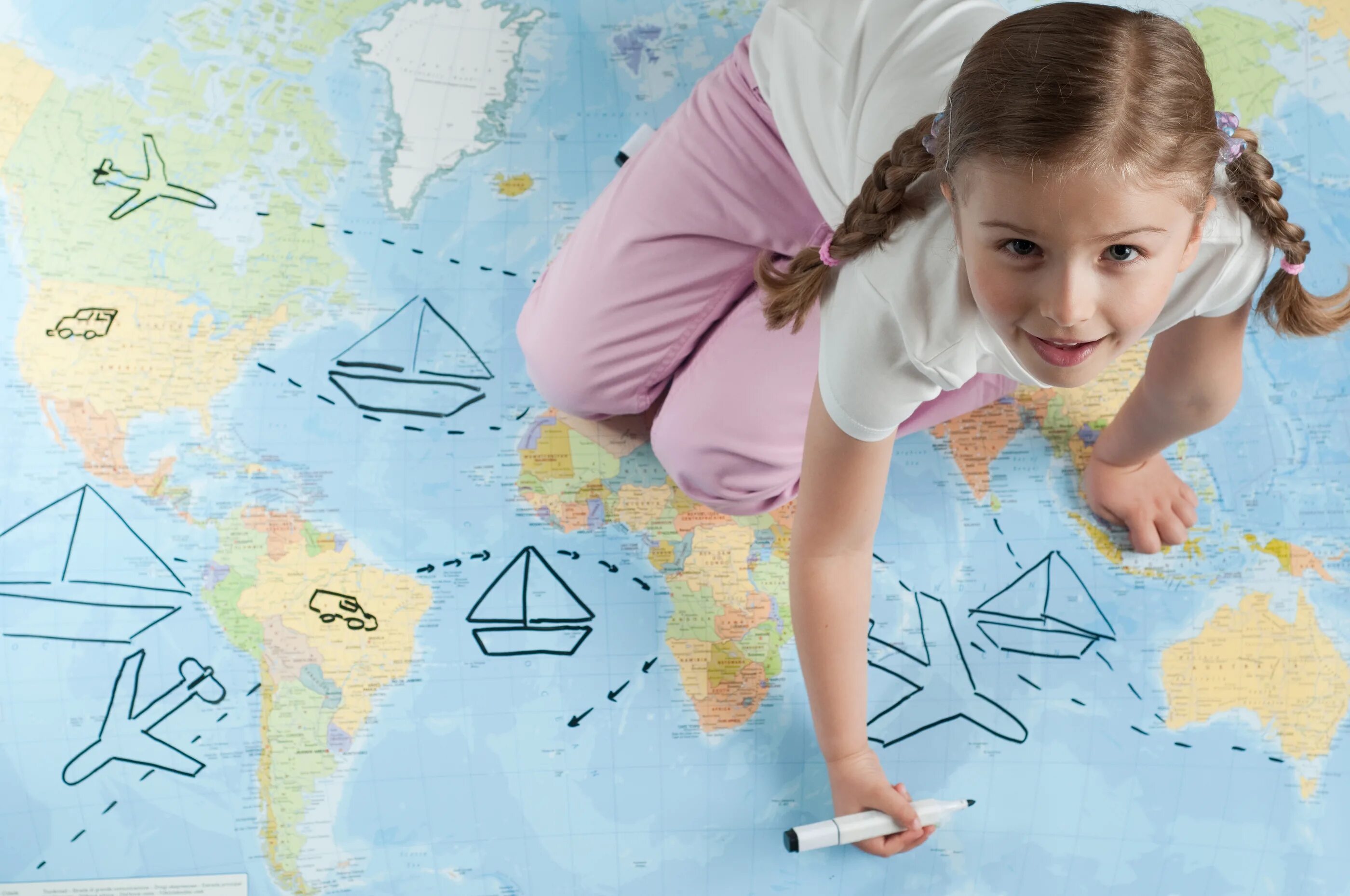 Путешествие с детьми. Карта для детей. Планирование путешествия. Дети путешествуют. Kids travel