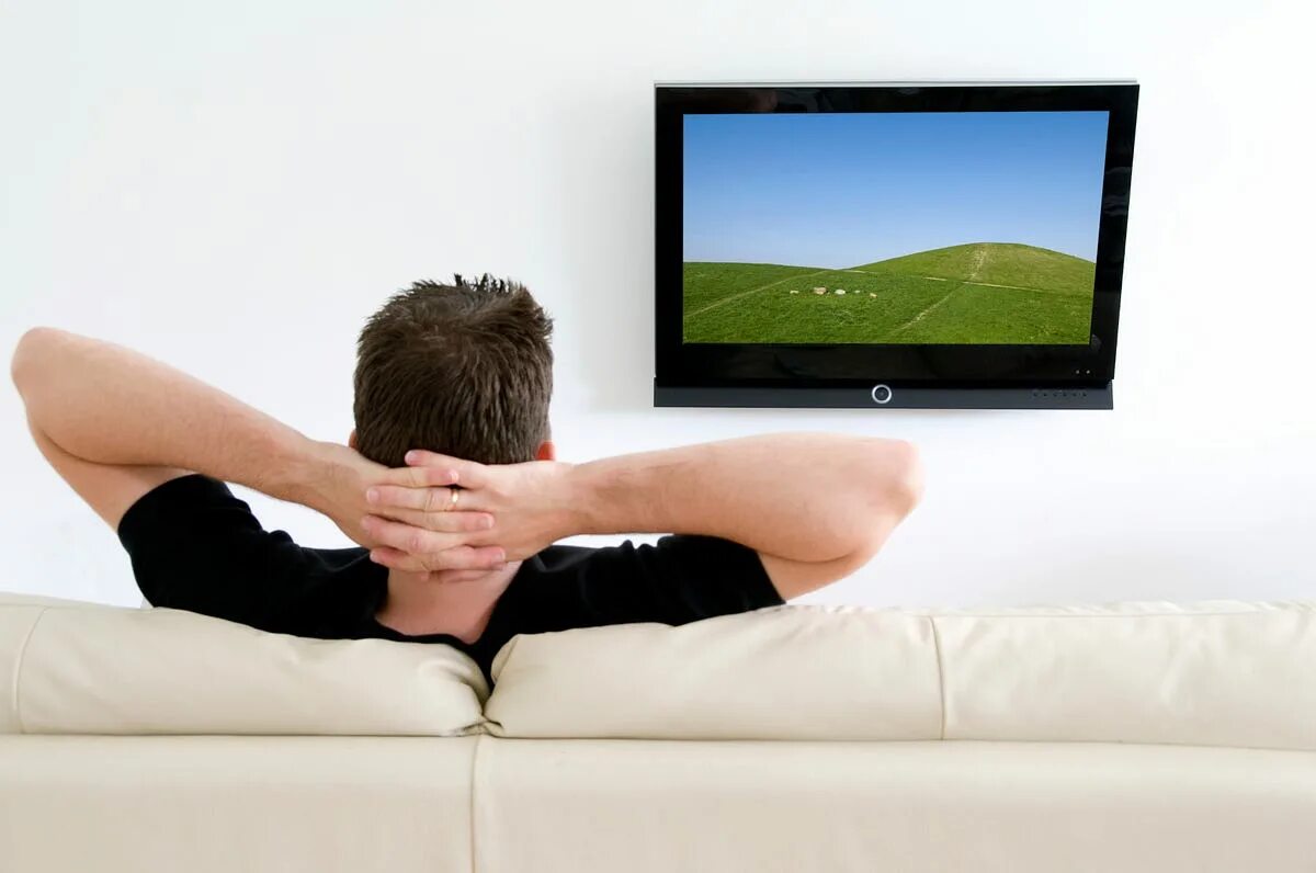 When i watch tv i go