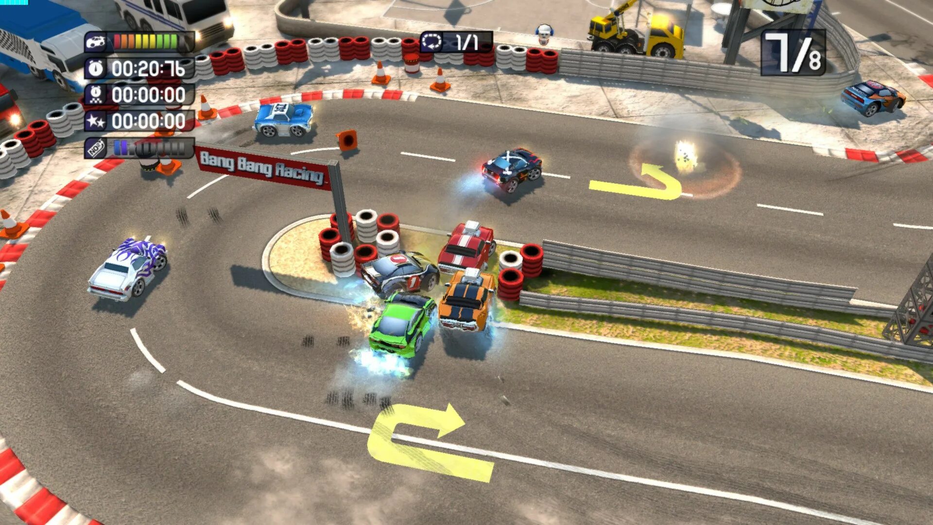 Банг Банг Ракинг игра. Bang Bang Racing (2012). Bang Bang Racing Xbox 360 обложка. Аркадные гонки.