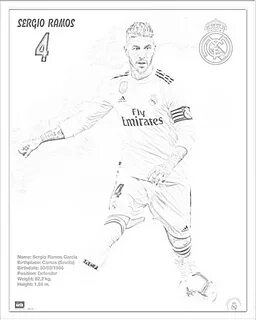 Раскраски Реал Мадрид: 105 раскрасок - скачать или распечатать бесплатно