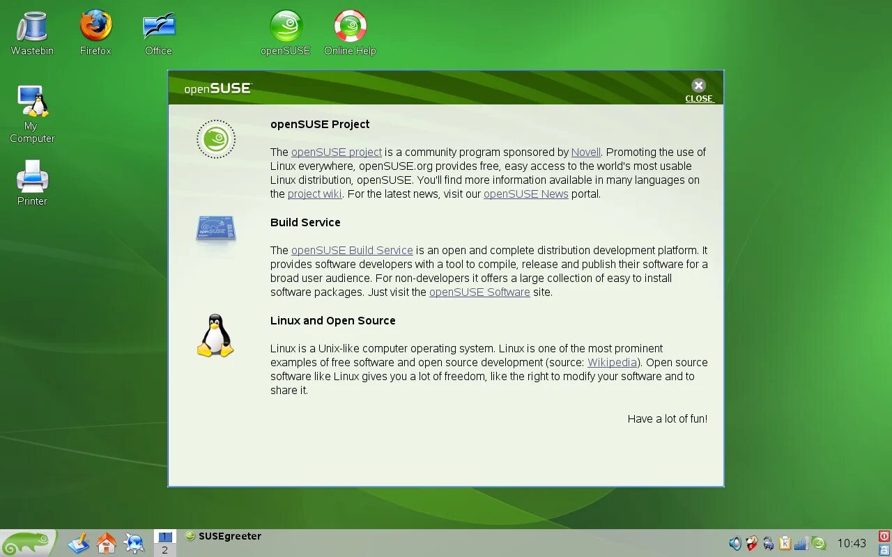 Open directory linux. Opensuse лицензия. open source linux. ос с открытым исходным кодом. внешний вид opensuse.