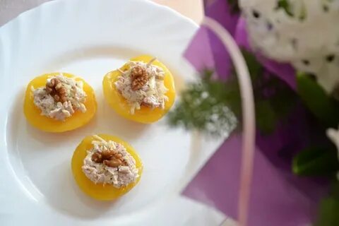 Фаршированные персики