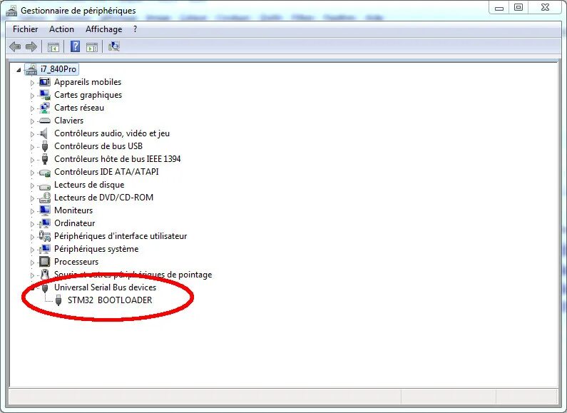 Stm32 bootloader driver
