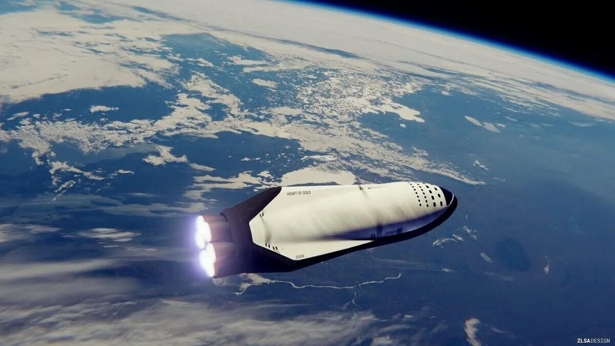 Какой космический корабль не летал в космос. BFR SPACEX. Старшип Маск. SPACEX Rocket.