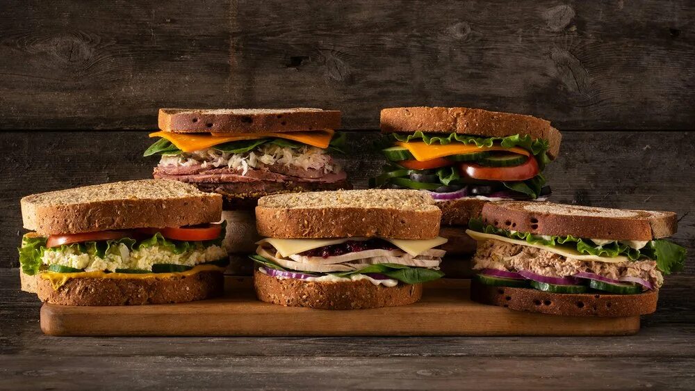 How many sandwiches are there