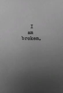 Broke but not broken