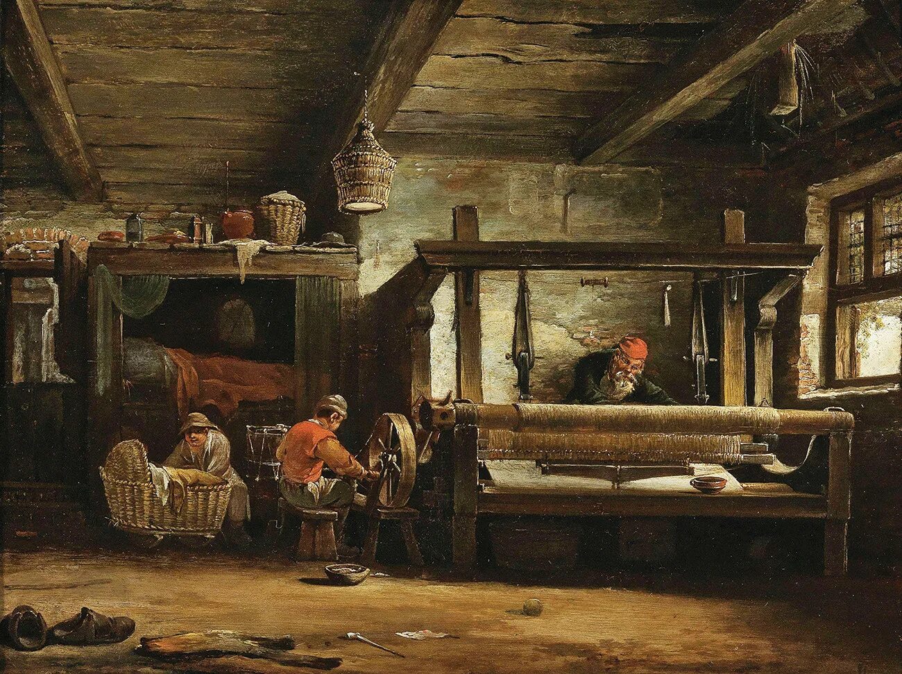Жанр 17 века. Корнелис деккер ткацкая мастерская. ткач корнелис деккер. бытовая картина. бытовой жанр картины.