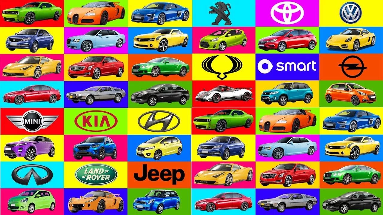 That name car. Учим марки машин для детей. car name. марка авто z. transportation sounds names and sounds of vehicles cars for kids.
