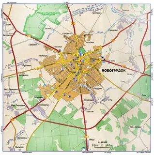 Карта гродно ул