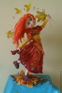 Осенняя кукла своими руками