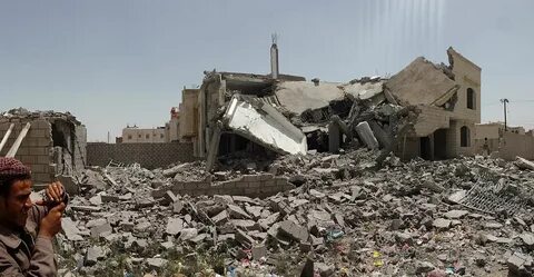 Destroyed home